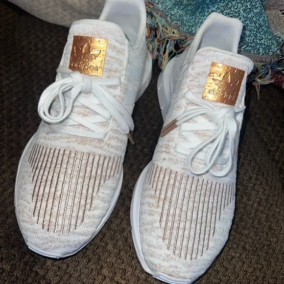 adidas | Shoes | Adidas Swiftrun Copper Metallic Shoes | Poshmark